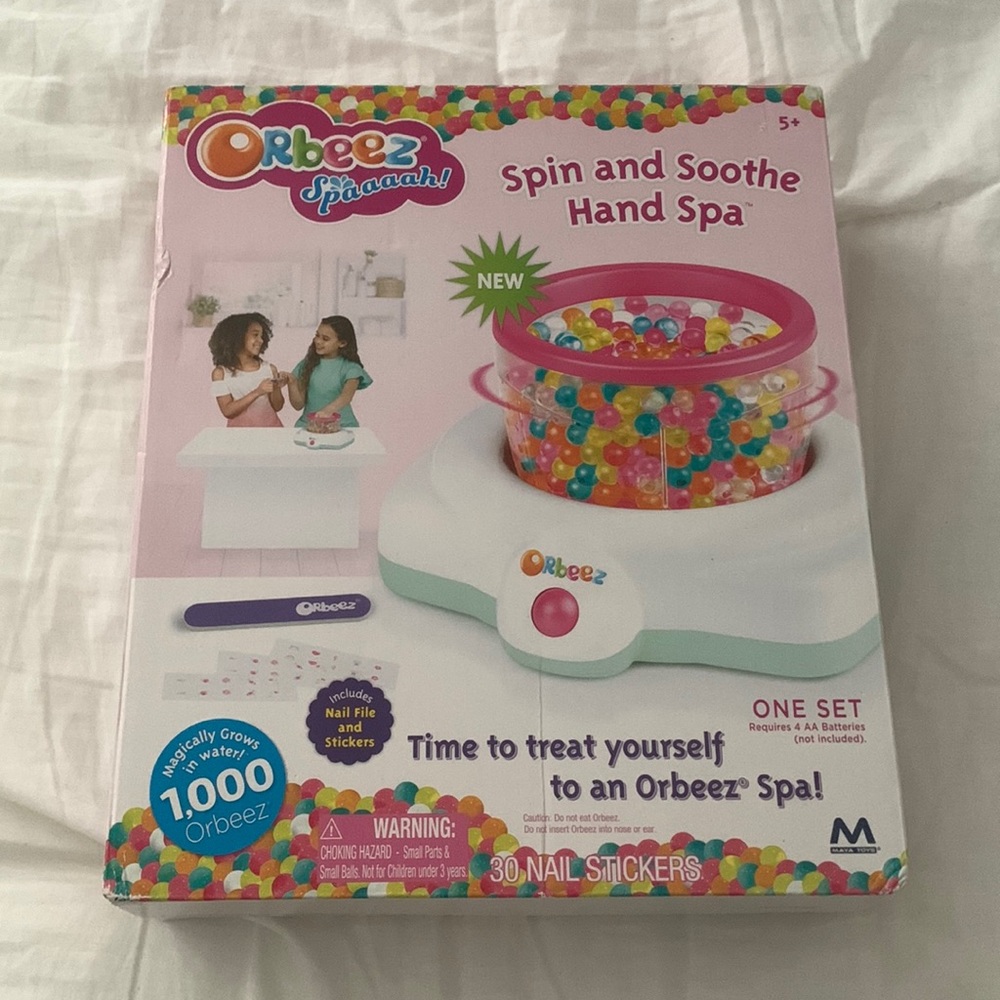 Orbeez spin and soothe hand spa 1,000 orbeez